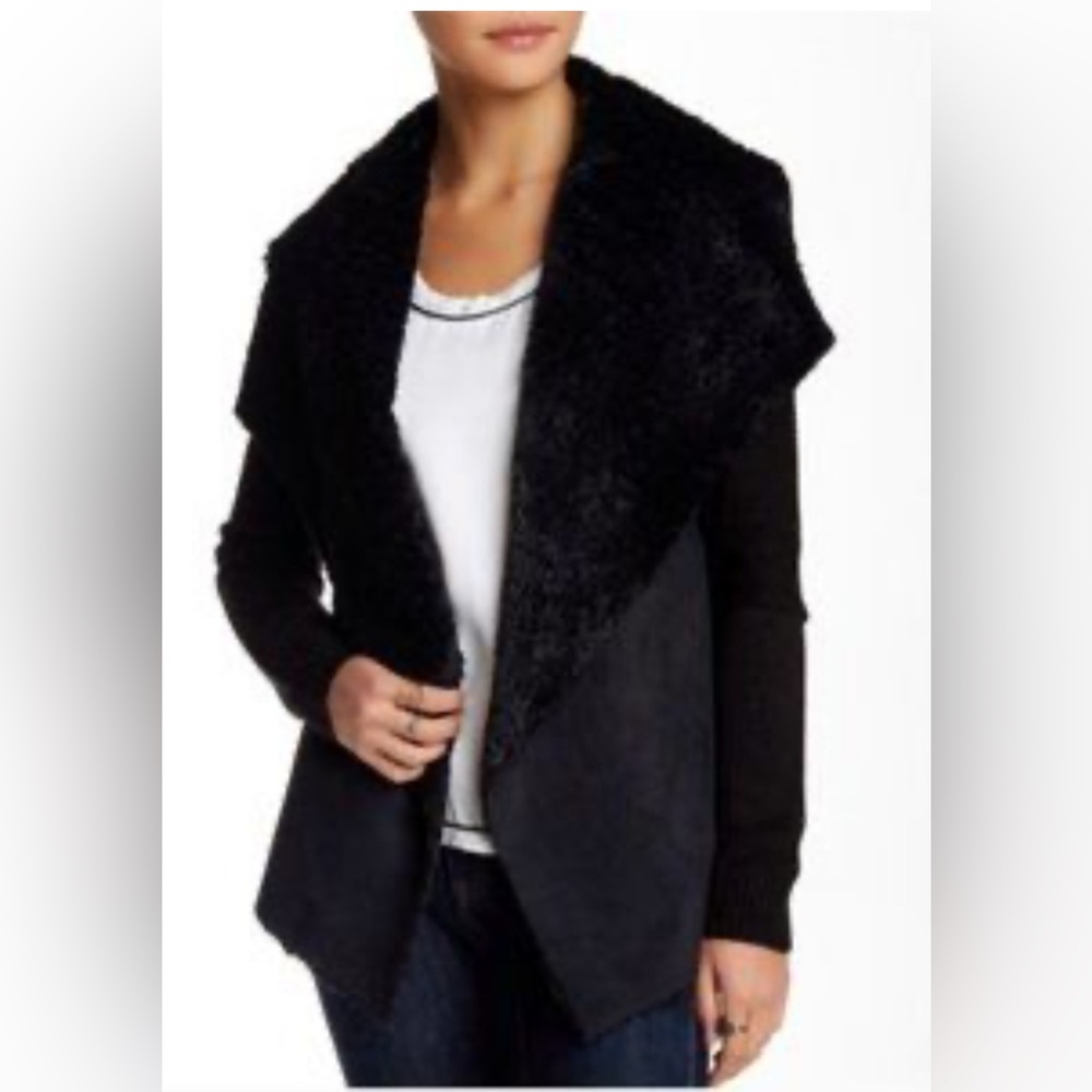 🌸Romeo + Juliet Faux Fur Open Cardigan